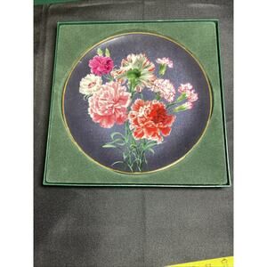 Anna Perenna The Flowers Of Count Lennart Bernadotte Carnation Plate